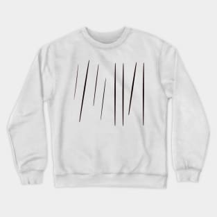 Canvas cut Crewneck Sweatshirt